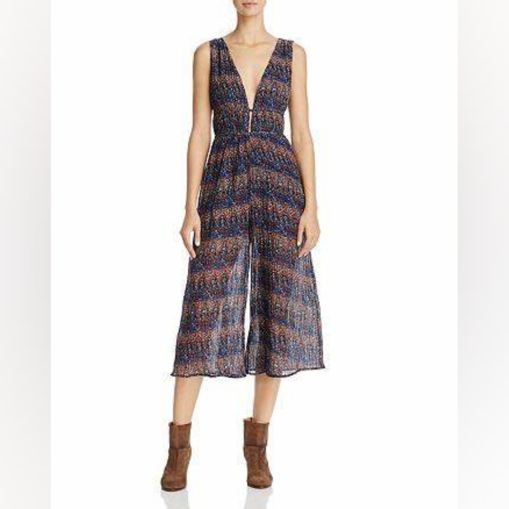 NWT, Urban Outfitters Lost + Wander Bali Cropped Jumpsuit